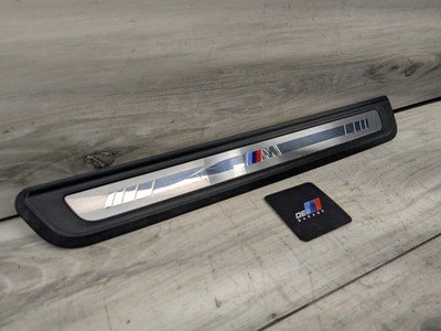 19-24 OEM BMW G20 G21 G26 M SPORT Front Left Right Door Sill Plate Molding Trim