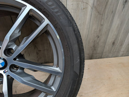 OEM BMW G01 G02 X3 X4 Wheel Rim 19x7.5 ET32 LM Rad Doppelspeiche Style 698M