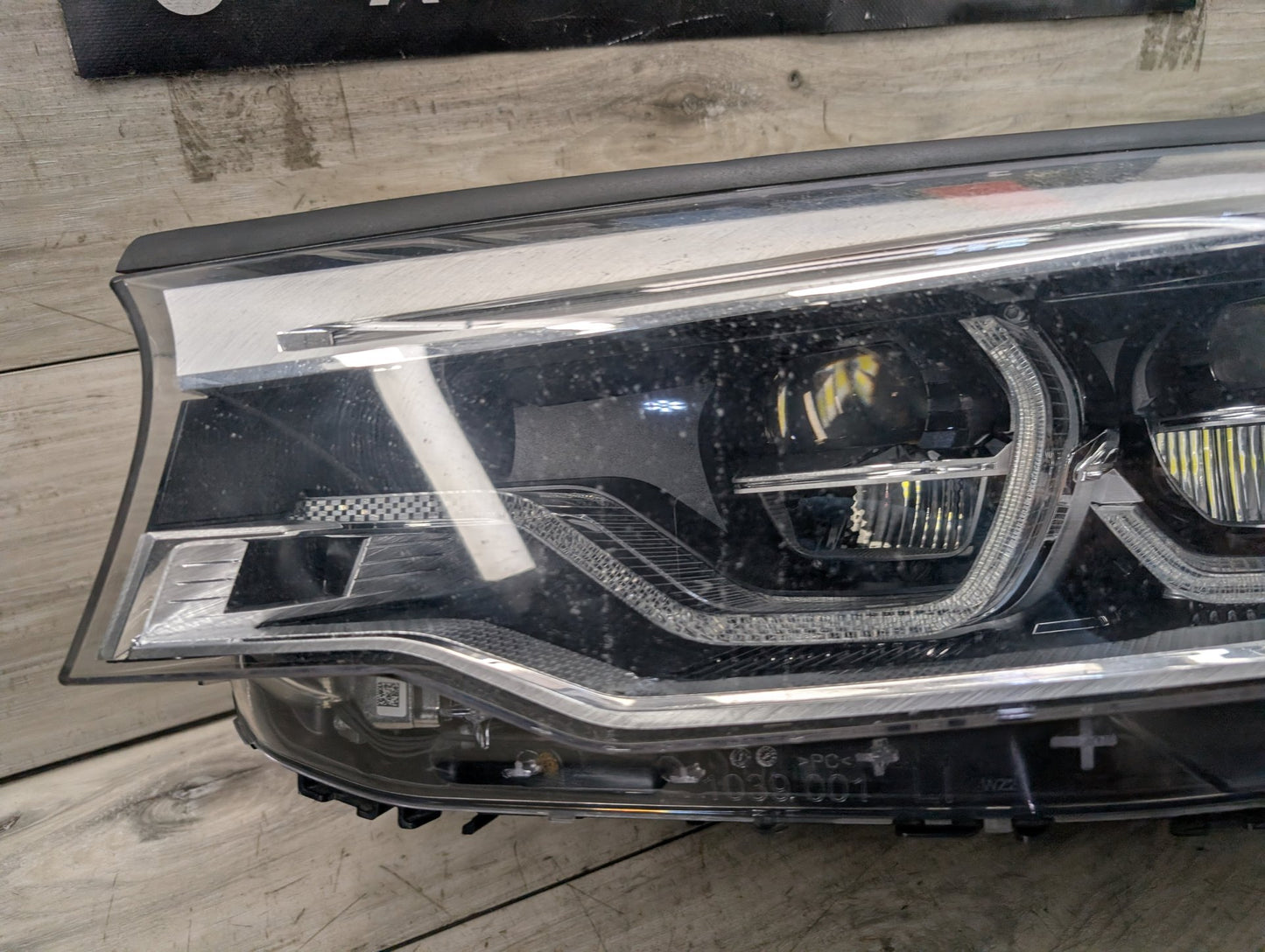 *NOTE* 17-20 OEM BMW F90 G30 530 540 M5 Left Driver ICON LED Adaptive Headlight