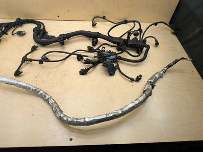 18-21 OEM BMW G01 G02 X3 X4 Engine B46 Motor Module Wiring Wire Harness 2
