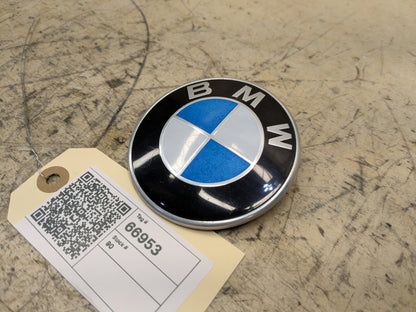 OEM BMW E82 E92 F02 F10 F22 F30 F44 F82 Rear Trunk Lid Round Emblem Logo 82MM