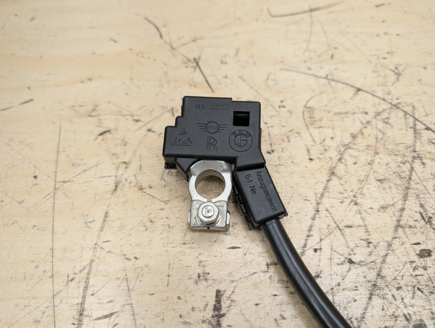 10-18 OEM BMW F01 F06 F07 F10 F12 F13 Negative Cable Terminal IBS Sensor Black