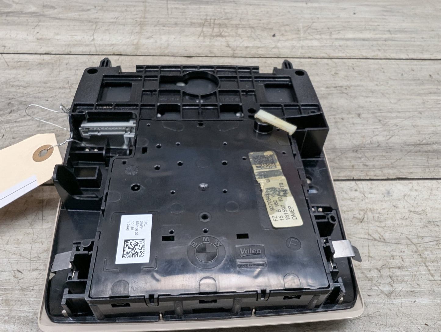 2014 - 2018 BMW X5 F15 Headliner Overhead Dome Light Switch Module 9370849 N63B44O1