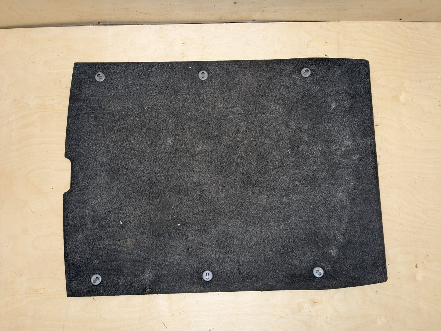 12-18 OEM BMW F30 F80 M3 Sedan Rear Trunk Floor Mat Carpet Cargo Cover Black