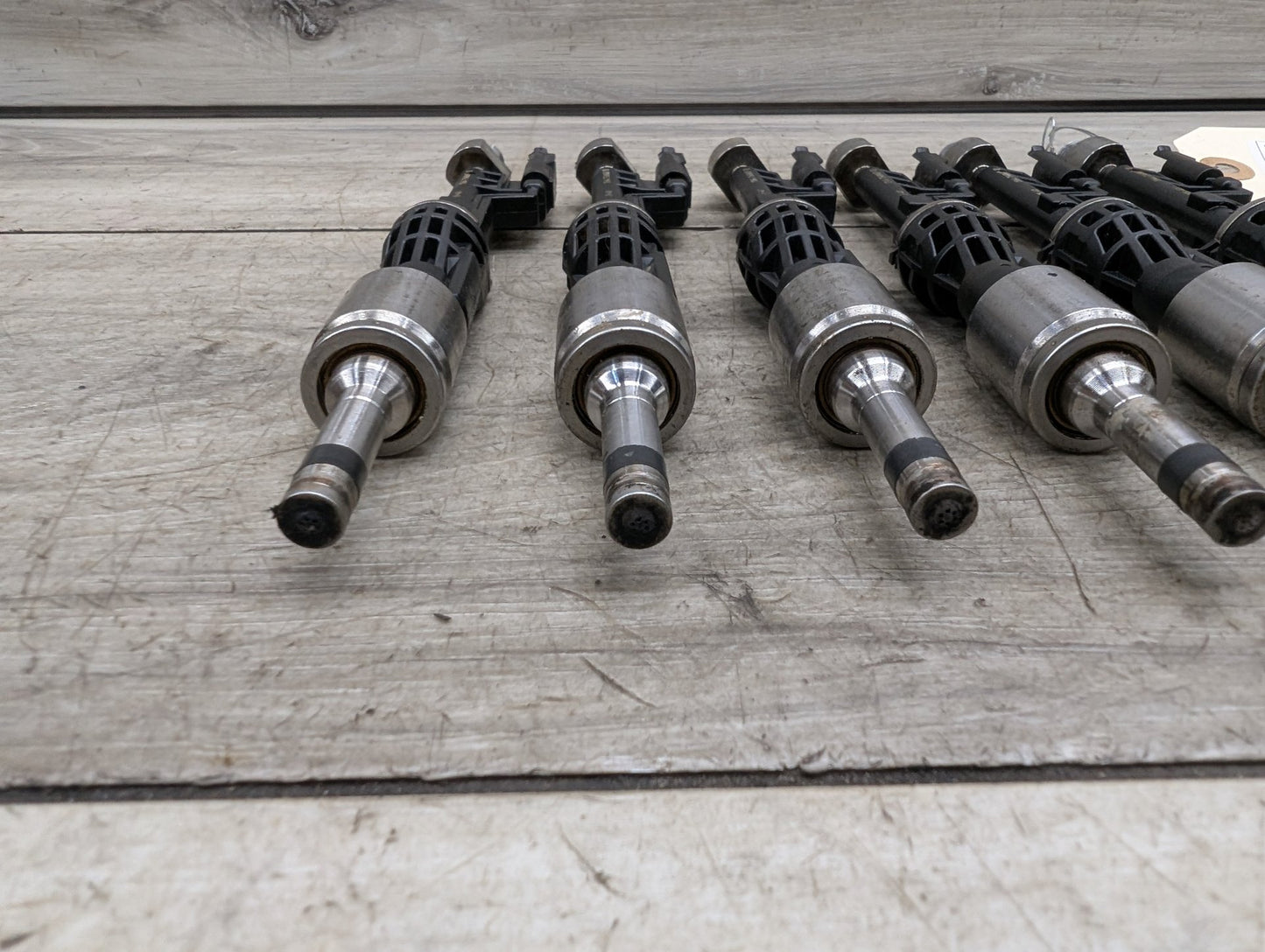 2011-2016 BMW F10 535i N55B30M0 Engine Motor Injector SET 7568607