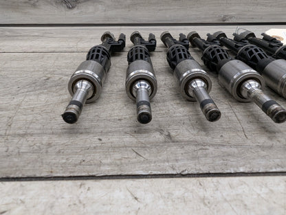 2011-2016 BMW F10 535i N55B30M0 Engine Motor Injector SET 7568607
