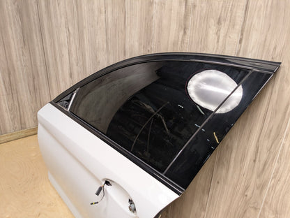17-23 OEM BMW F90 G30 530 540 M550 M5 Front Left Driver Door Shell Panel White 300