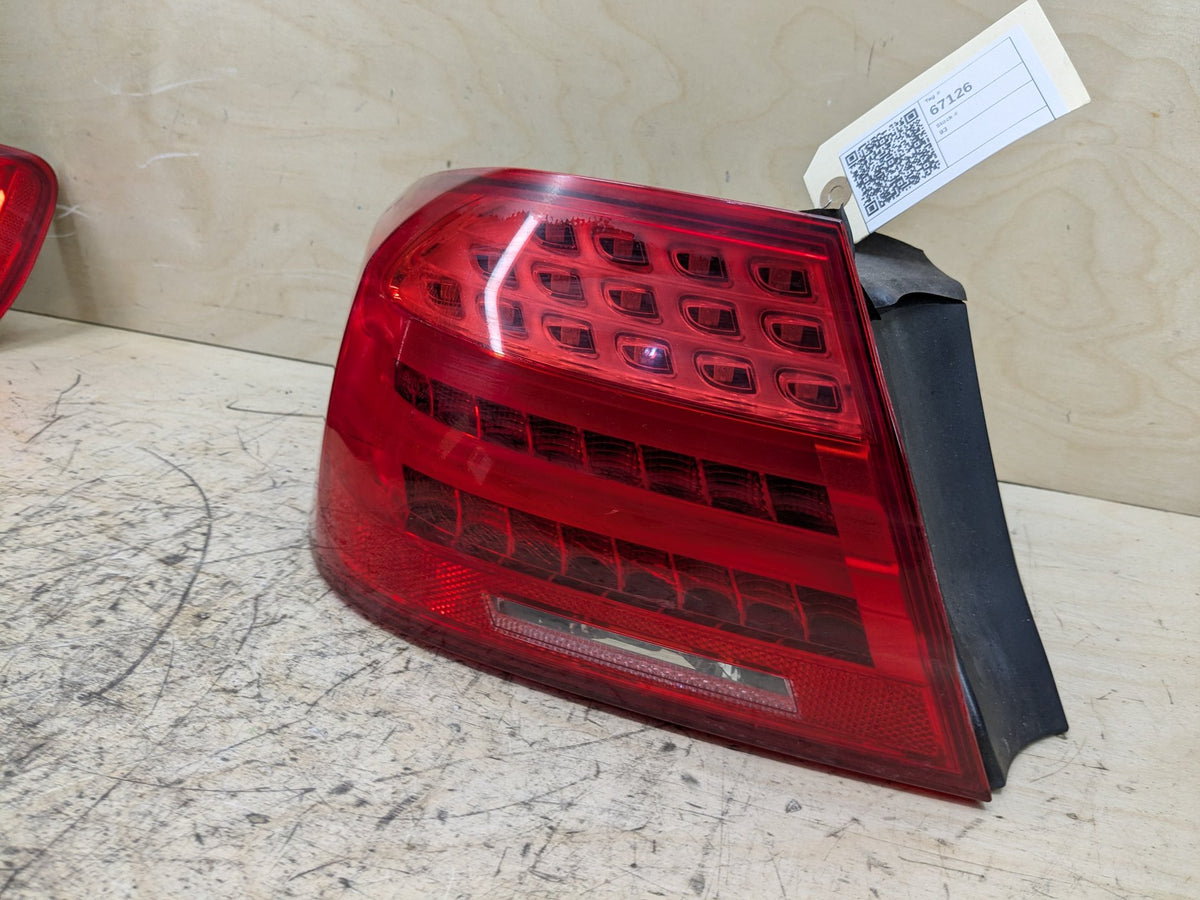 11-13 OEM BMW E92 328 335 M3 Coupe LCI Rear Left Driver Outer Tail Light