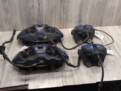 2014 - 2018 BMW X5 F85 Front Rear Left Right Brake Caliper SET 7852967 S63B44T2