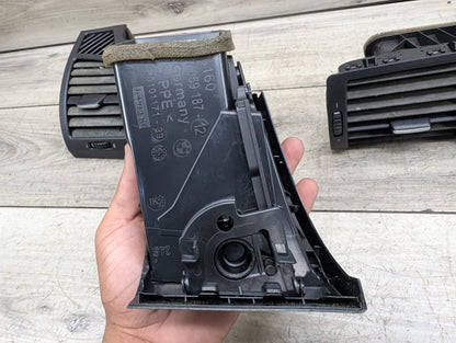 08-13 BMW 128i E82 Dashboard Dash Board Left Right Center Air Vent SET 7059188