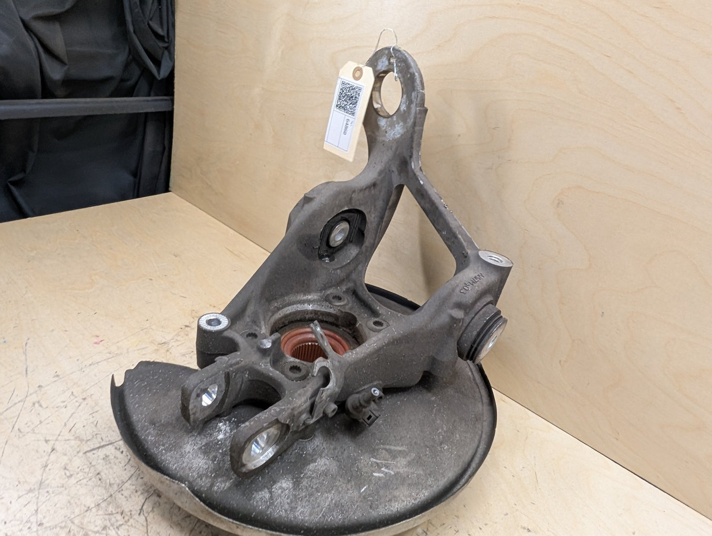 2011-2017 Audi RS5 8T Rear Left Driver Spindle Knuckle w/ Bearing 8K0505431AS OEM