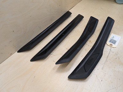 2012-2018 BMW 328i F30 Front Rear Left Right Scuff Plate Door Sill SET 7263315