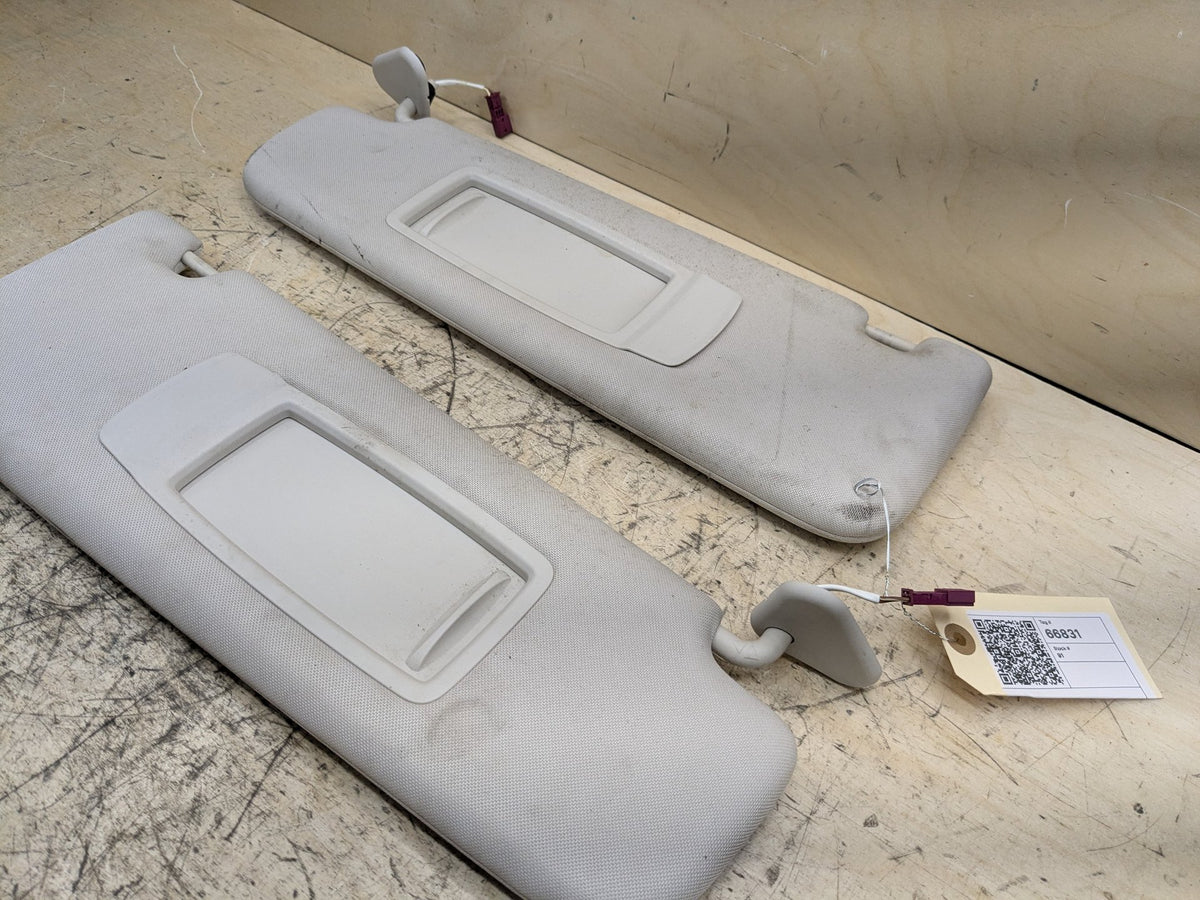 2016-2019 BMW 740Li G12 Front Left Right Sun Visor SET 7394874 OEM