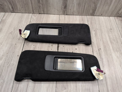 2011-2016 BMW M5 F10 Front Left Right Sun Visor SET 8038109 OEM