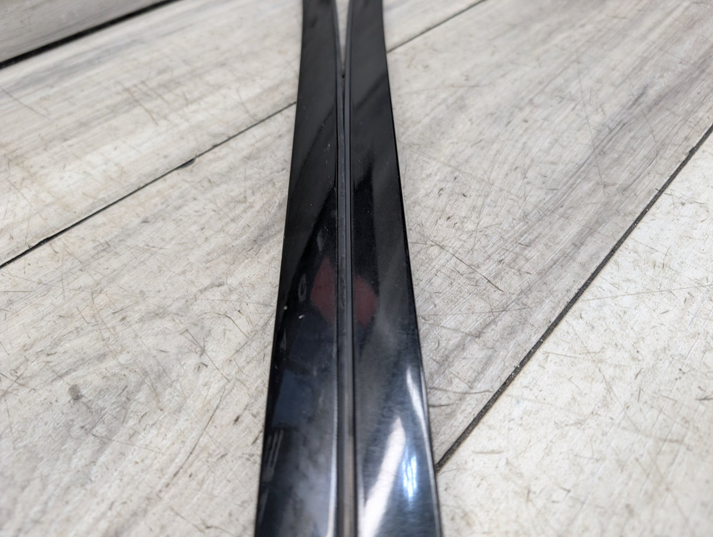 2007 - 2013 BMW X5 E70 Front Left Right Side Windshield Drip Trim Molding SET 7250395 N62B48B