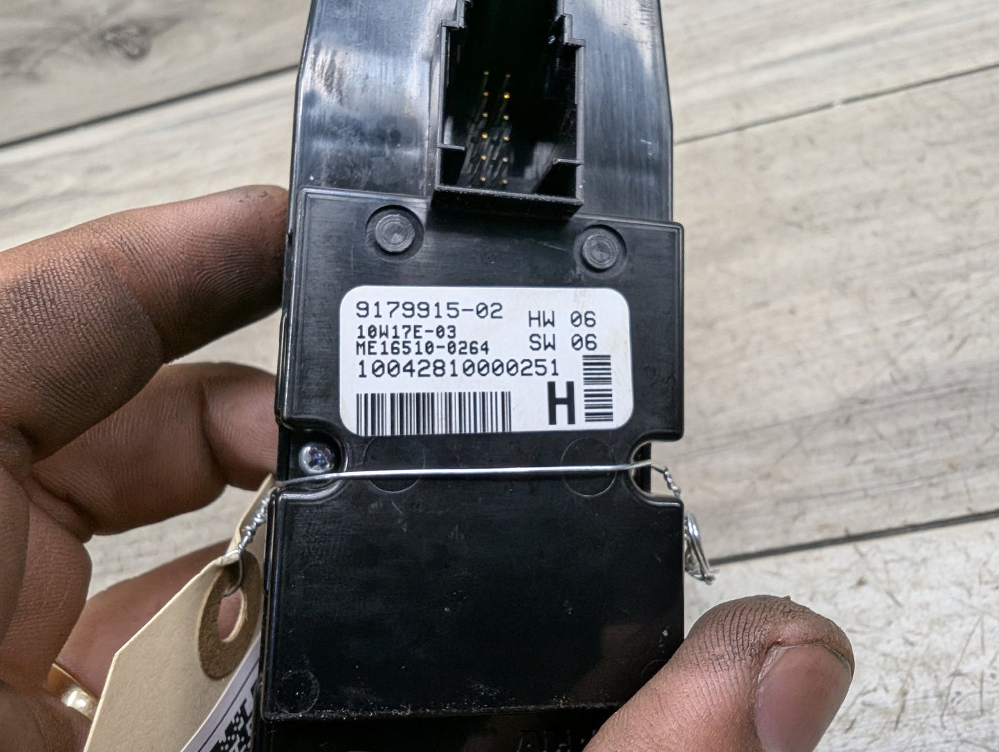 OEM BMW F06 F10 528 535 550 Front Driver Main Master Power Window Switch Button