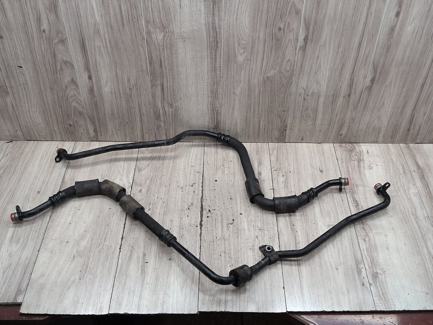 2012-2018 BMW F06 M6 Engine Oil Cooler Line Return Flow SET 2284261
