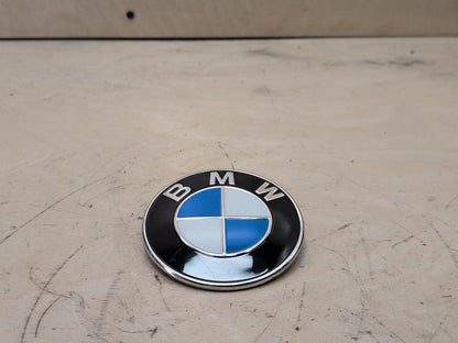 Genuine OEM BMW F39 F90 G20 G30 G80 M3 Bumper Hood Trunk Rear Round Emblem 74mm