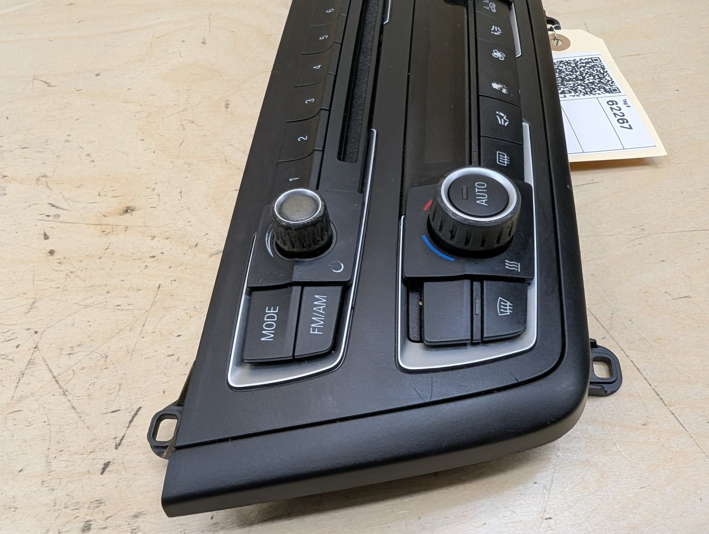 2012-2018 BMW 335i F30 Front AC Heater Climate Control Switch 9226784