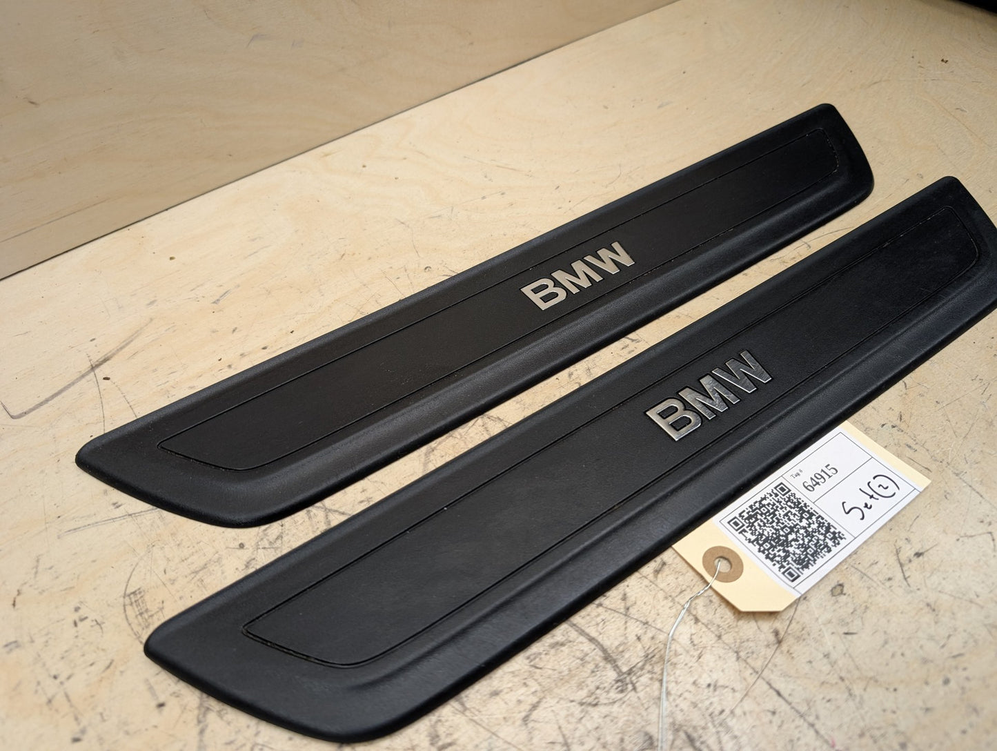 2011-2016 BMW X3 F25 Front Left Right Scuff Plate Door Sill SET 7205597