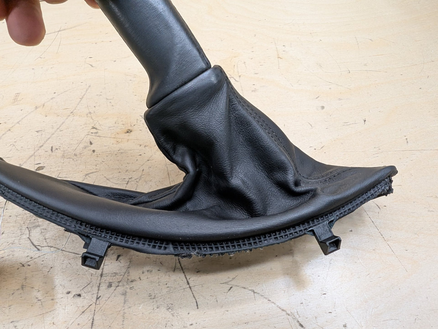 OEM BMW F30 F32 F33 F36 335 340 435 Boot Hand Brake Handle Cover Leather BLACK