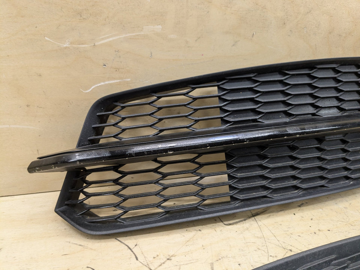 2012-2018 Audi A6 C7 Bumper Cover Grilles SET 4G0807682AF OEM