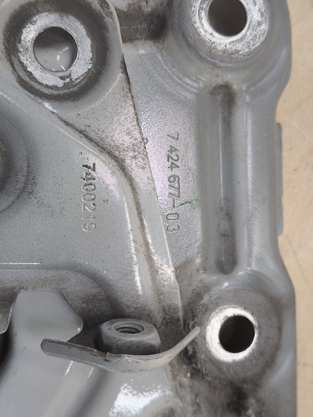 2018-2024 BMW X3 G01 Front Left Driver Fender Brackets SET 7424677 OEM