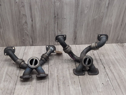 2014 - 2018 BMW X5 F85 Left Right Engine Motor Exhaust Manifolds SET 7849461 S63B44T2
