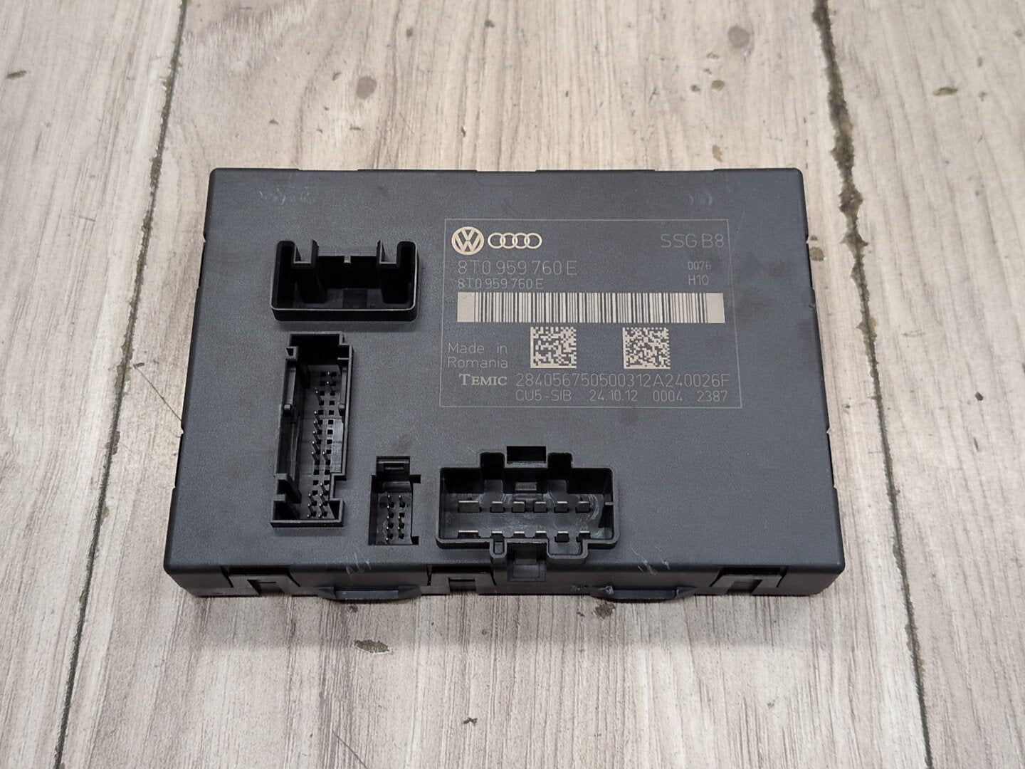 2008 - 2017 Audi S5 8T Front Left or Right Seat Control Module 8T0959760E