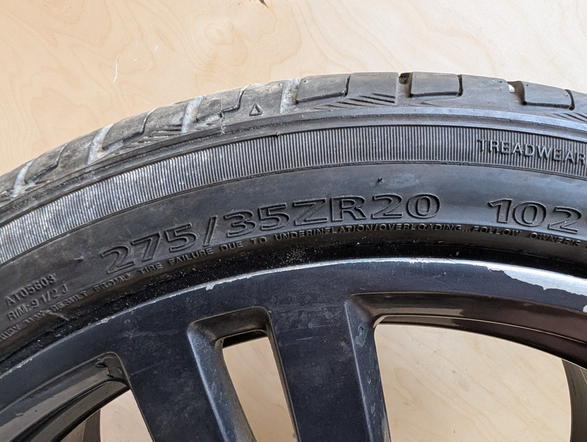OEM BMW G11 G12 G32 740 750 M760 Wheel Rim 20x10" ET41 Double Spoke Style 648M