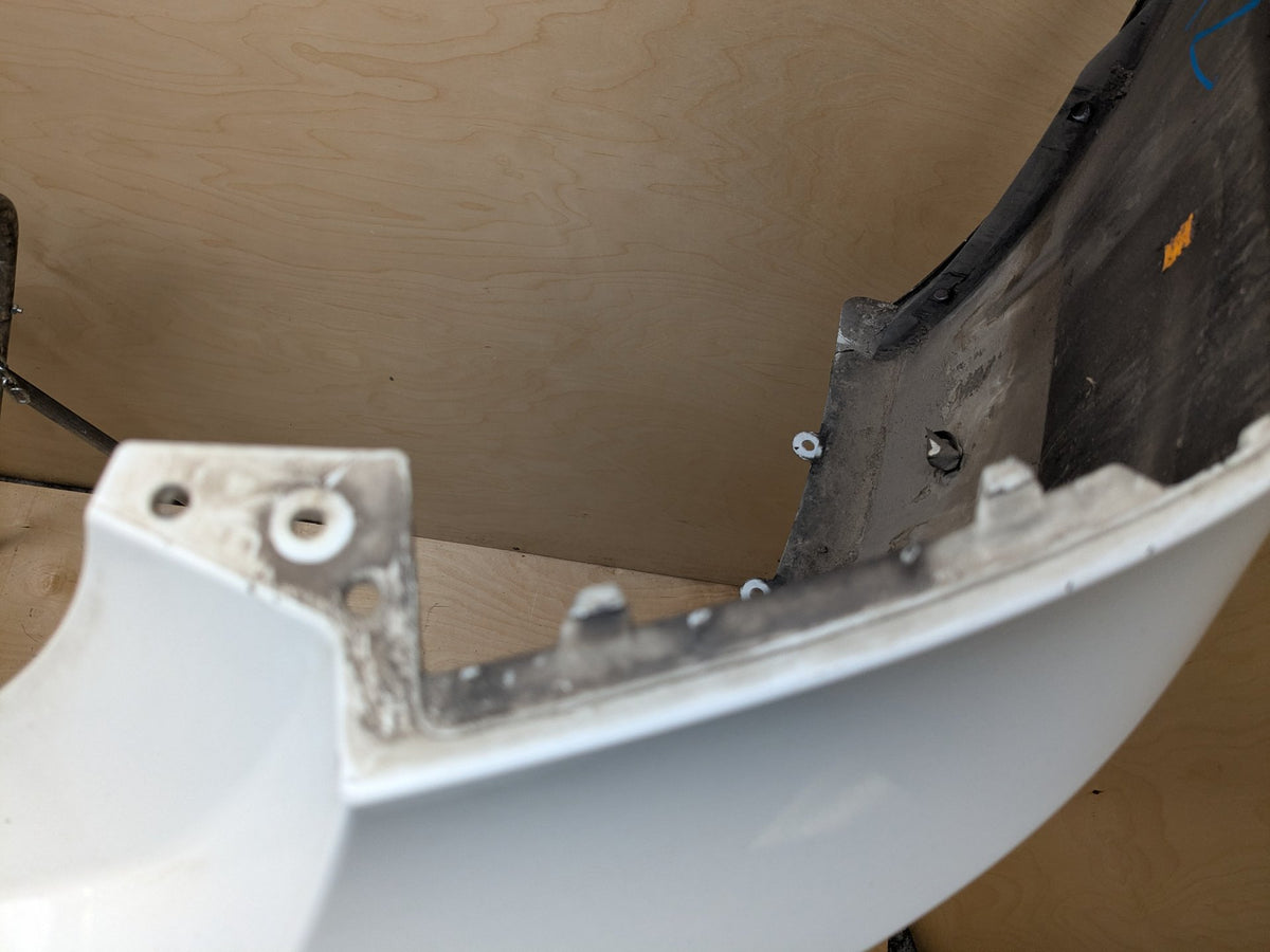 2012-2018 BMW 320i F30 Rear Bumper Cover White 300 Alpine