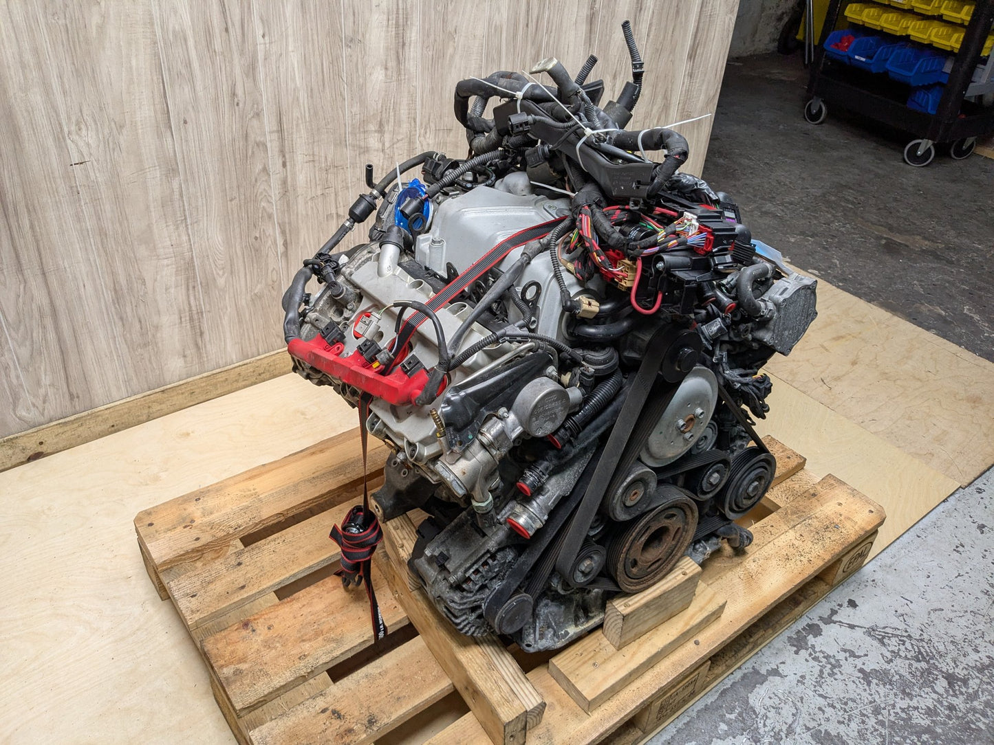 13-17 AUDI S4 S5 SQ5 A6 A7 3.0L CTUB Supercharged Motor Engine Assembly OEM TESTED 148k