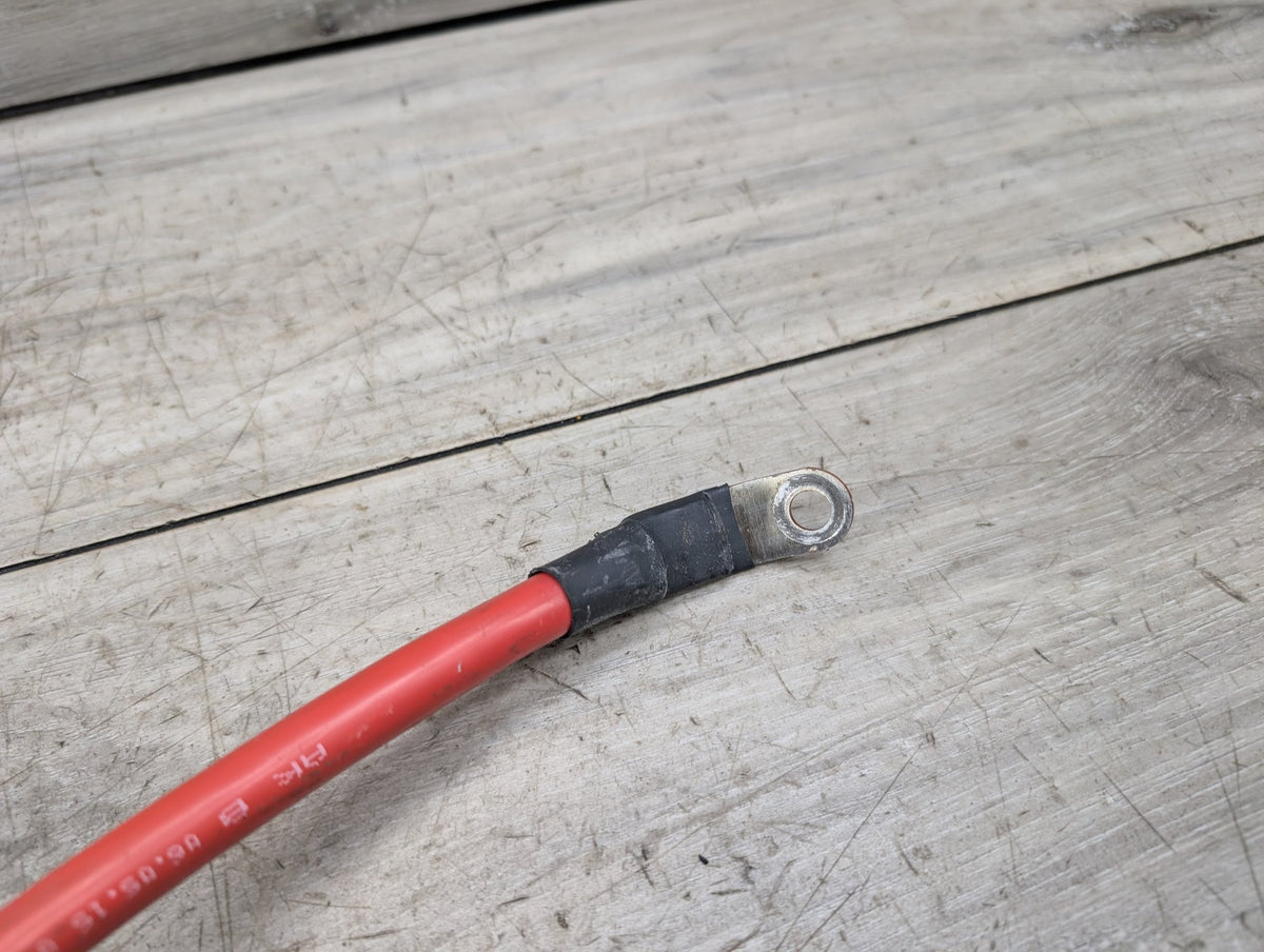 OEM BMW F15 F16 F85 F86 X5 X6 X5M Positive Plus Battery Pole Terminal Red Cable