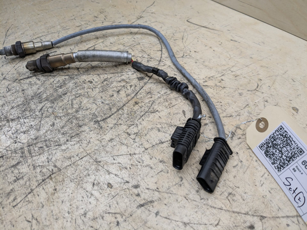 2016-2019 BMW 740i G12 Catalytic Oxygen O2 Lambda Probe Sensors SET 8611294 OEM