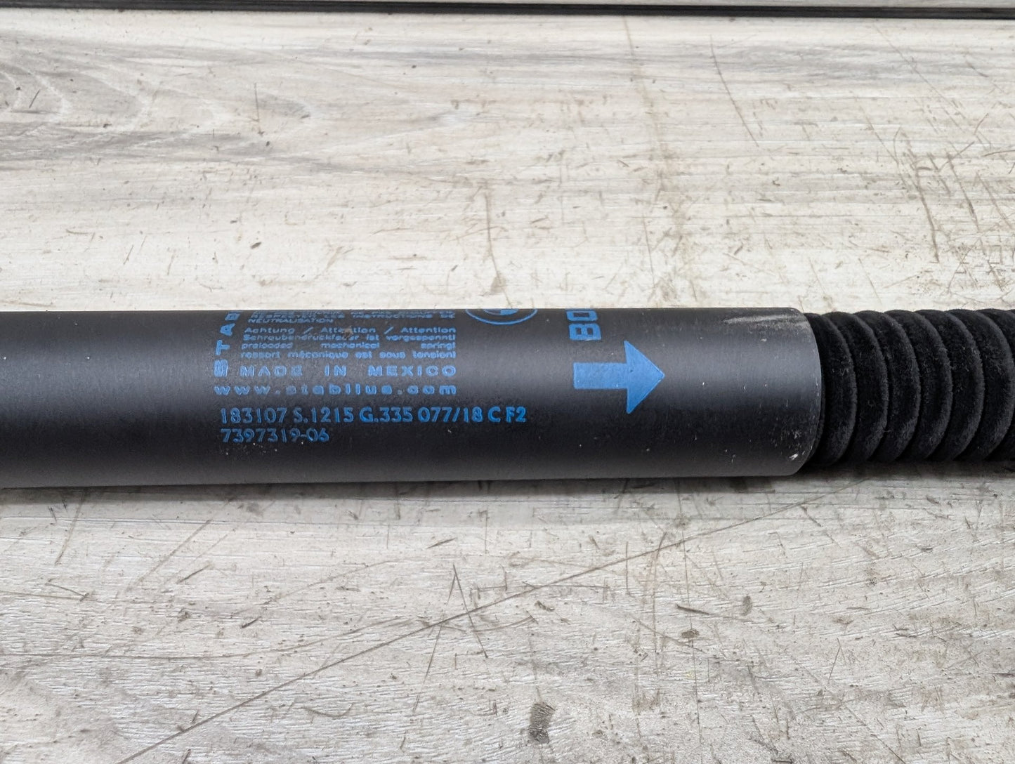 2018 - 2024 BMW X3 G01 Rear Left Driver Liftgate Trunk Lid Strut Shock Support 7397319 B58B30M0