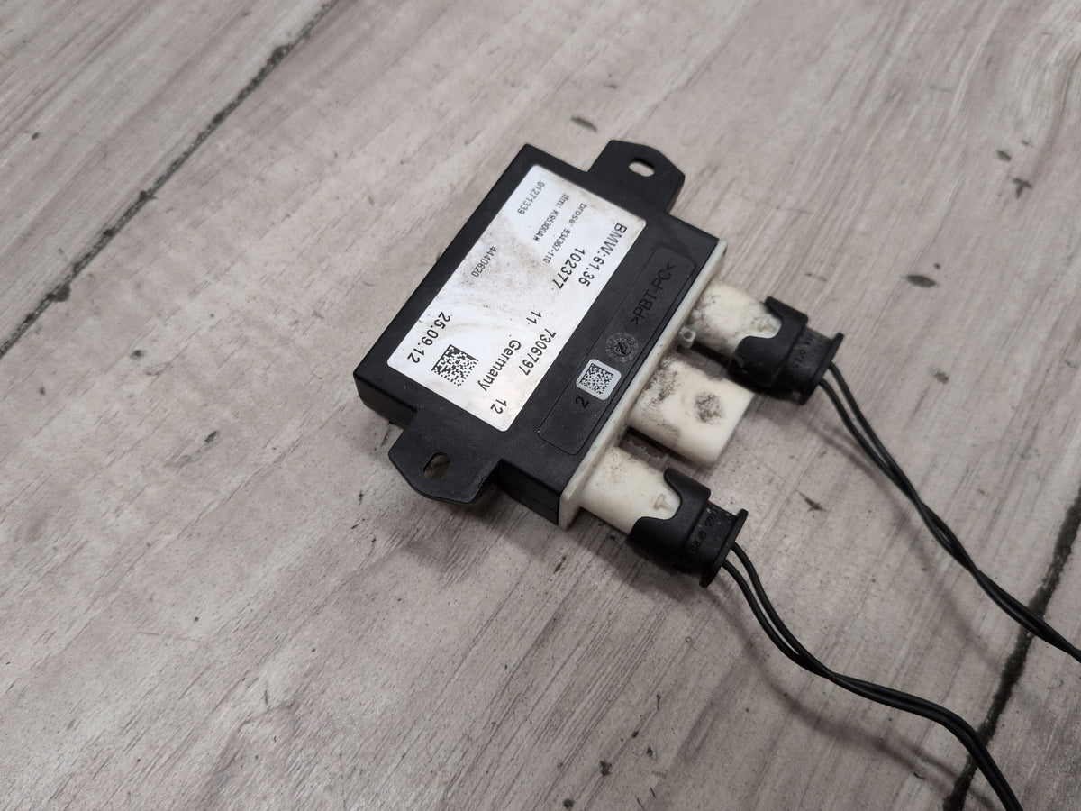 2011-2016 BMW M5 F10 Rear Smart Opener Sensor Module W/ Harness & Strap SET 7273666 OEM