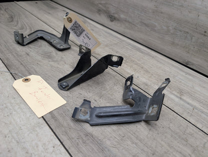 2014 - 2019 BMW 340 F34 Front Left Driver Fender Brackets SET 7293727 B58B30M0