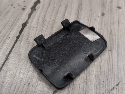 2015-2018 Audi Q3 8U Rear Left Right Bumper Tow Hook Insert Covers SET 8U0807442A OEM