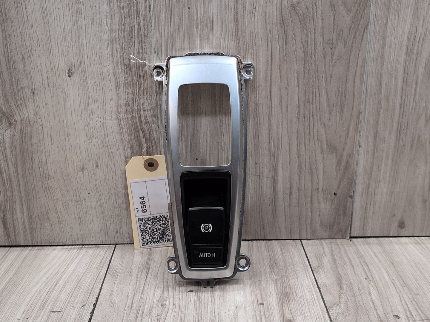 07-14 OEM BMW E70 E71 X5 X6 M Parking Brake Auto Hold Switch w/ Trim Panel
