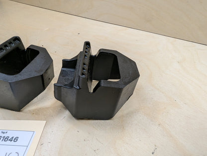2007-2013 BMW E93 335i N54B30A Left Right Radiator Support Bracket Mount SET 7524956