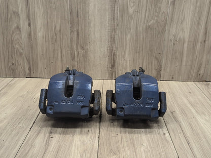 15-19 OEM BMW F85 X5M F86 X6M Rear Brake Calipers SET BREMBO Blue