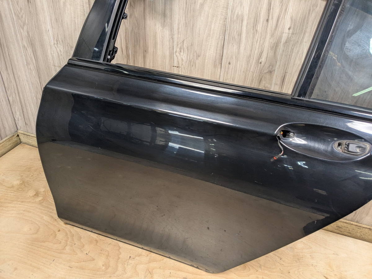 16-19 OEM BMW G11 750i xDrive SWB Rear Left Driver Door Shell Panel Black 475