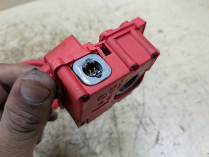 OEM BMW E82 E88 E90 E92 328 335 M3 Battery Plus Pole Terminal Positive Red Cable