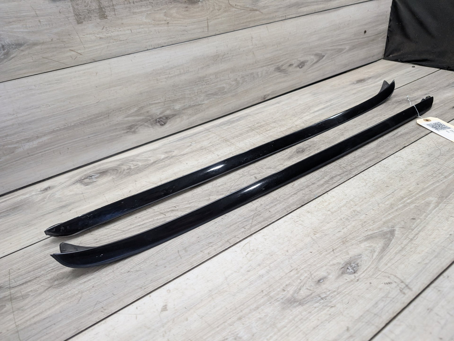 2007 - 2013 BMW X5 E70 Front Left Right Side Windshield Drip Trim Molding SET 7250395 N62B48B