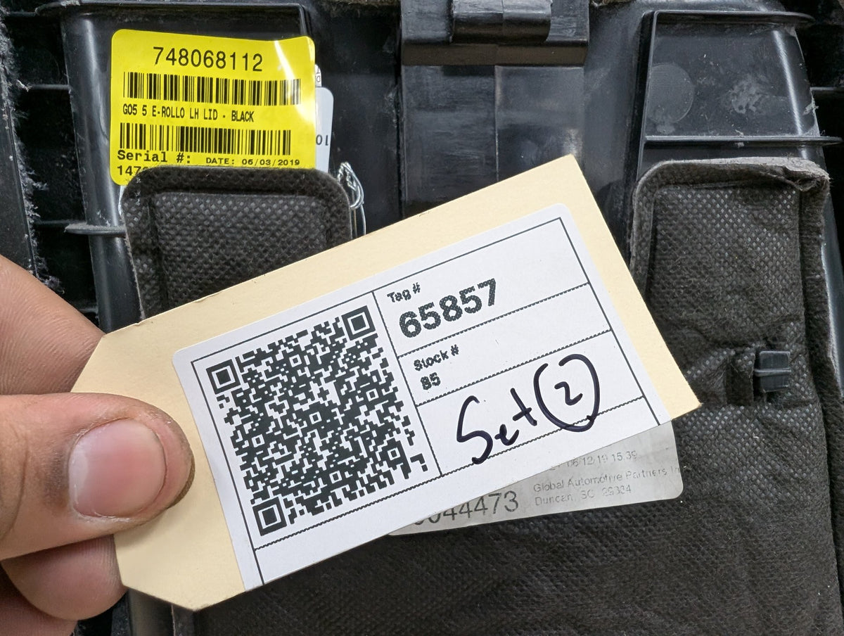 2019-2026 BMW X5 G05 Rear Left Driver Trunk Cargo Quarter Trim Cover Panel 7480675 OEM