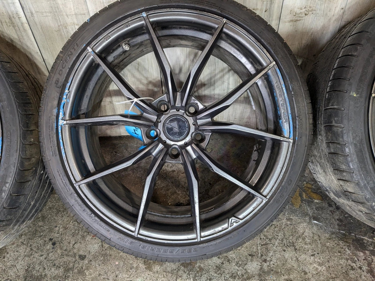 DAMAGE* VORSTEINER BMW F30 F32 F33 F36 428 435 440 Wheels Rims 19 Inch SET of 3