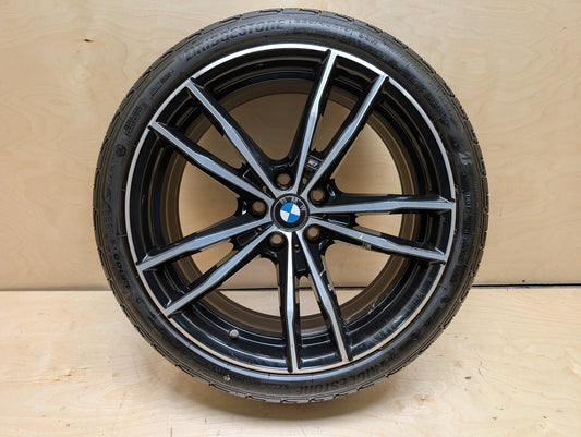 OEM BMW G20 G22 G23 G26 M340 M440 Rim Wheel 19x8" ET:27 Double Spoke Style 791M