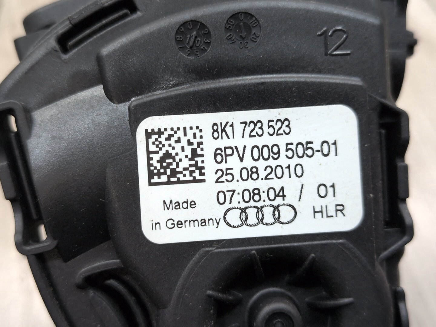 2010-2016 Audi S4 B8 Gas Accelarator Pedal 8K1723523 OEM