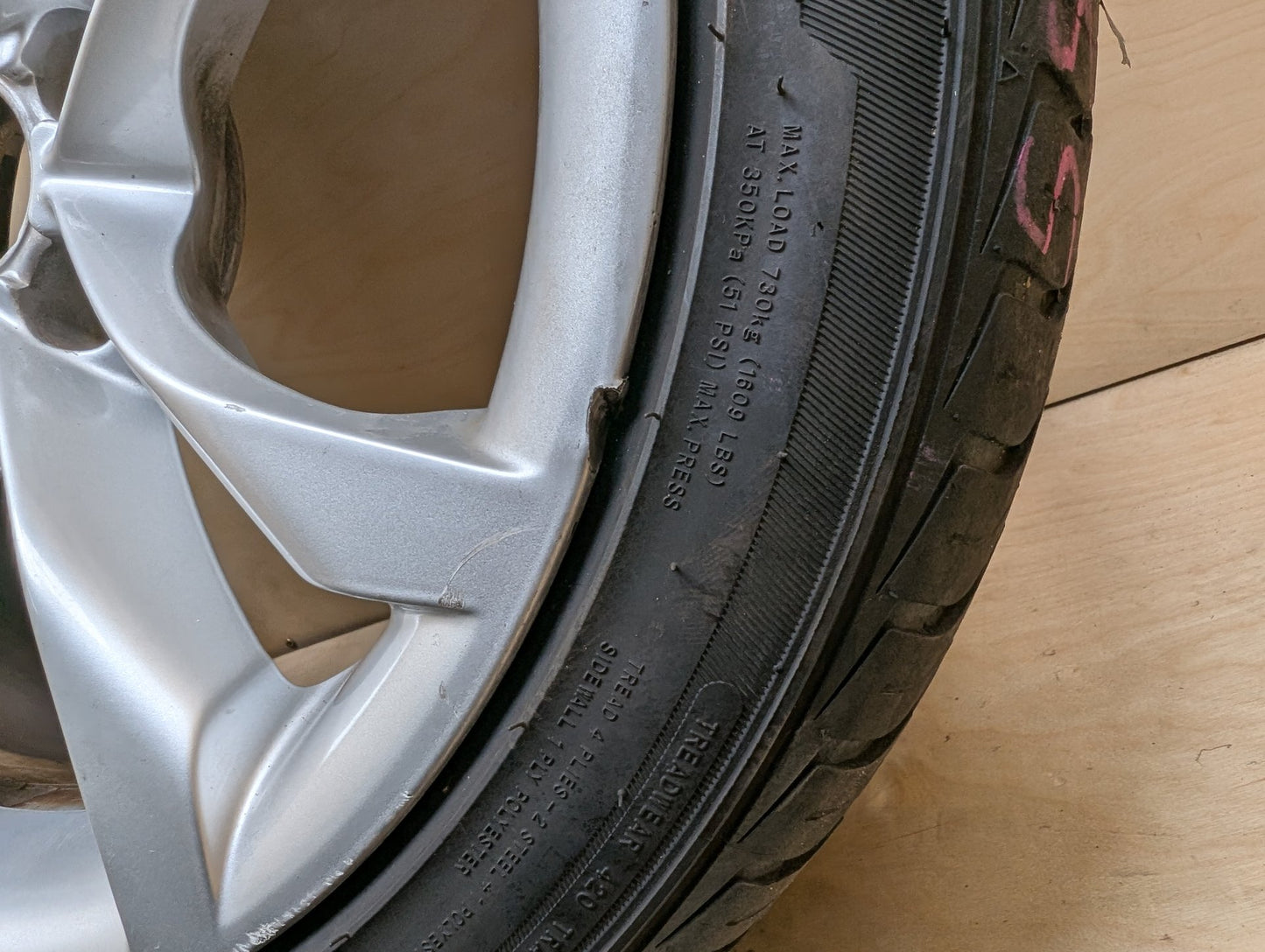 13-18 OEM AUDI A5 S5 Wheel Rims 18x8.5 ET:29 5 Spoke Aluminum Alloy