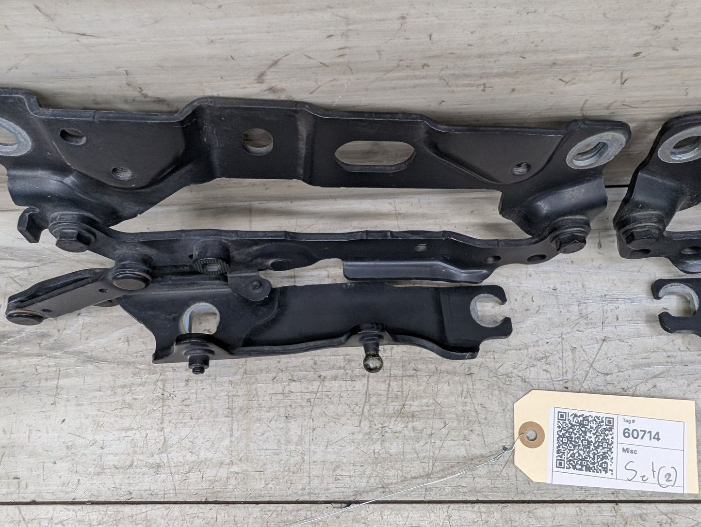 11-16 OEM BMW F10 528 535 550 M5 Front Left Right Bonnet Hood Hinges SET